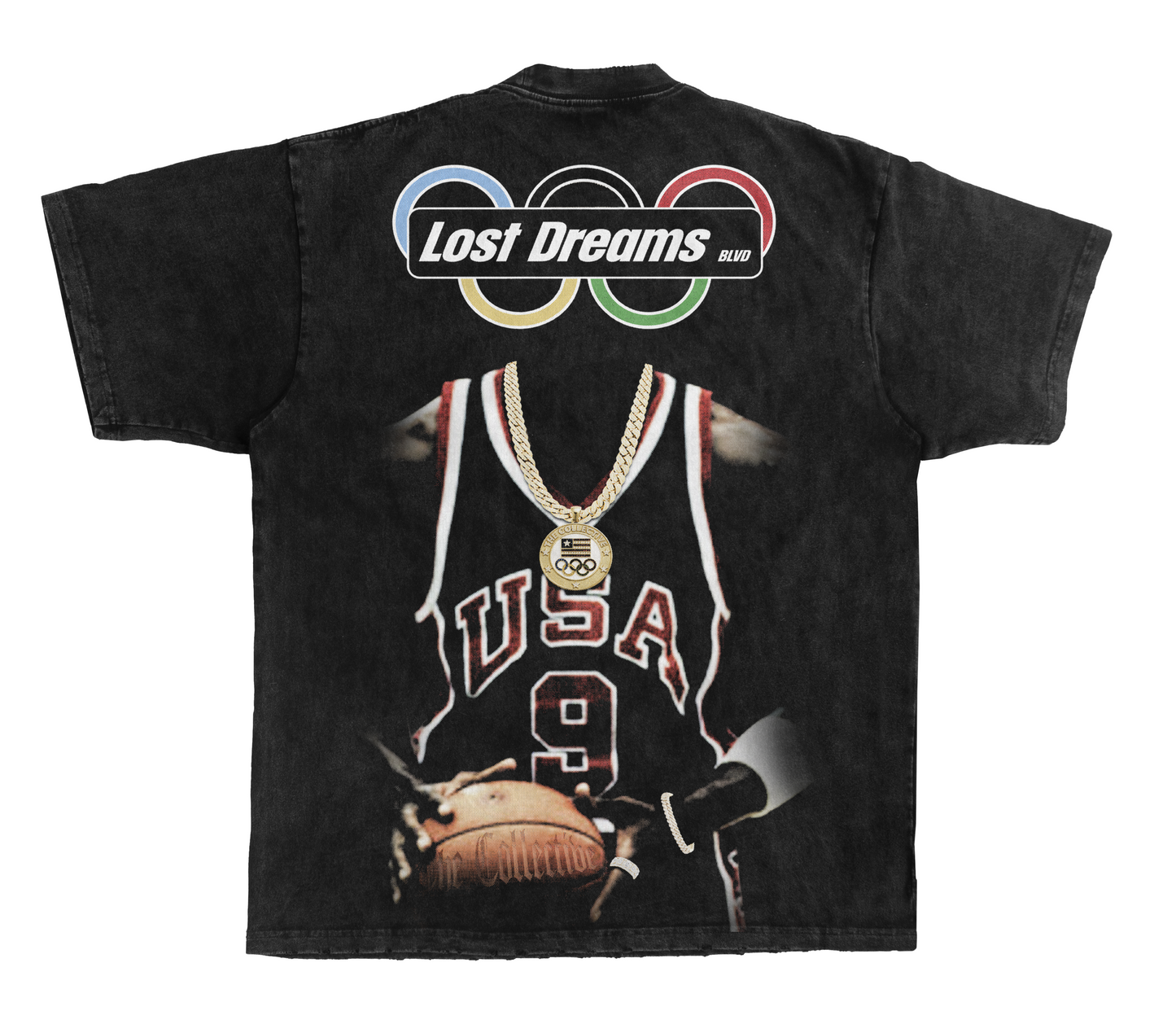 1984 OLY Rings Tee