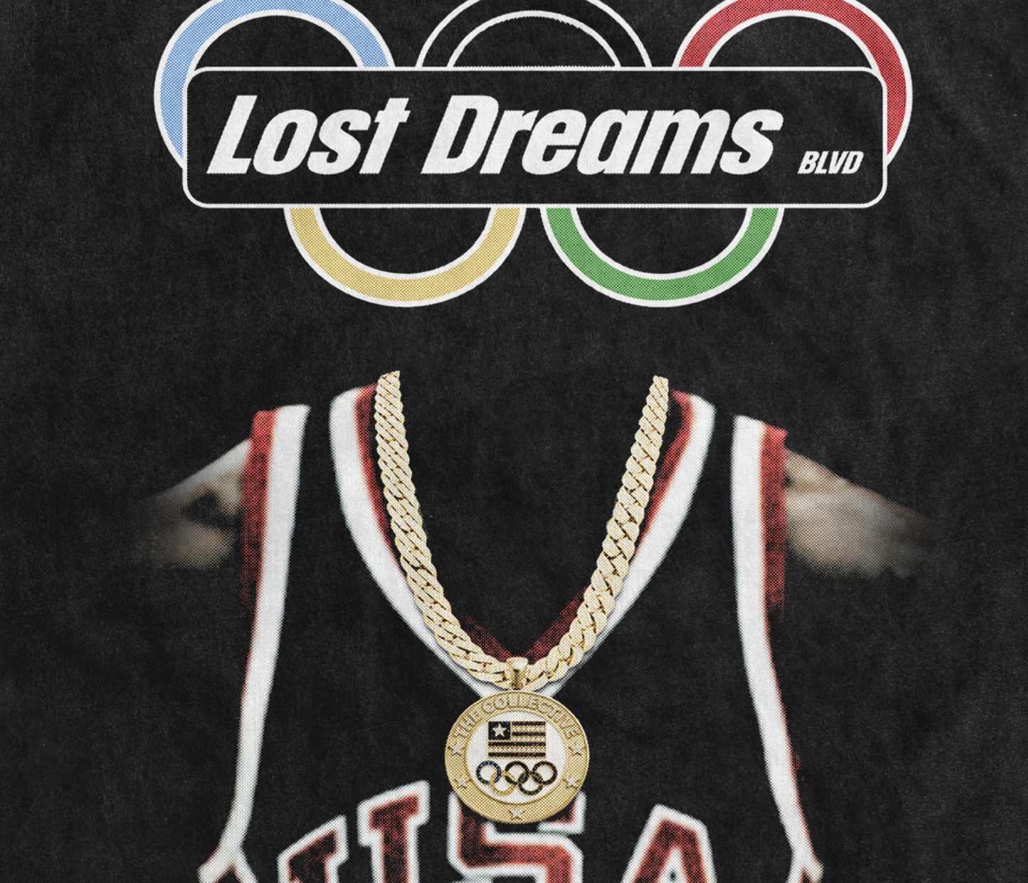1984 OLY Rings Tee